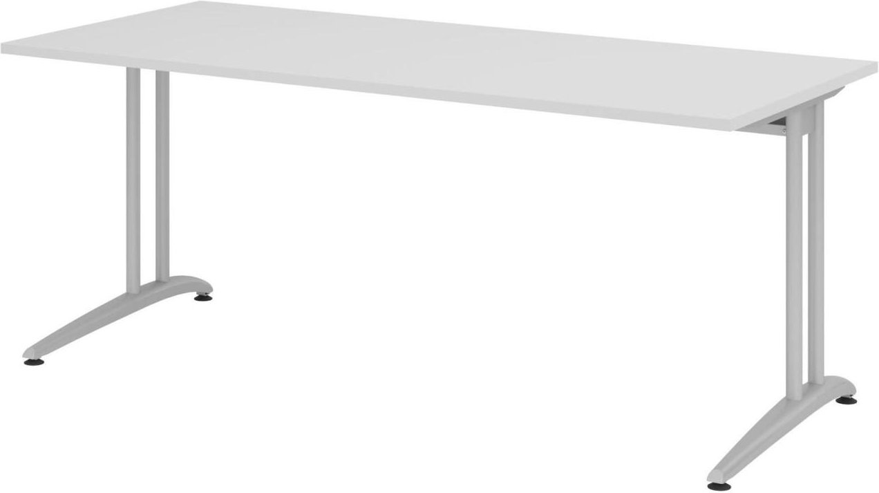 HAMMERBACHER Schreibtisch VBS19/5/S lichtgrau