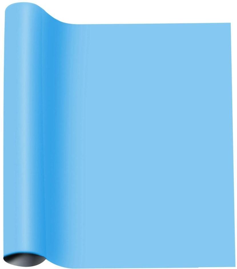 plottiX Aufbügelfolie 32 cm x 50 cm himmelblau
