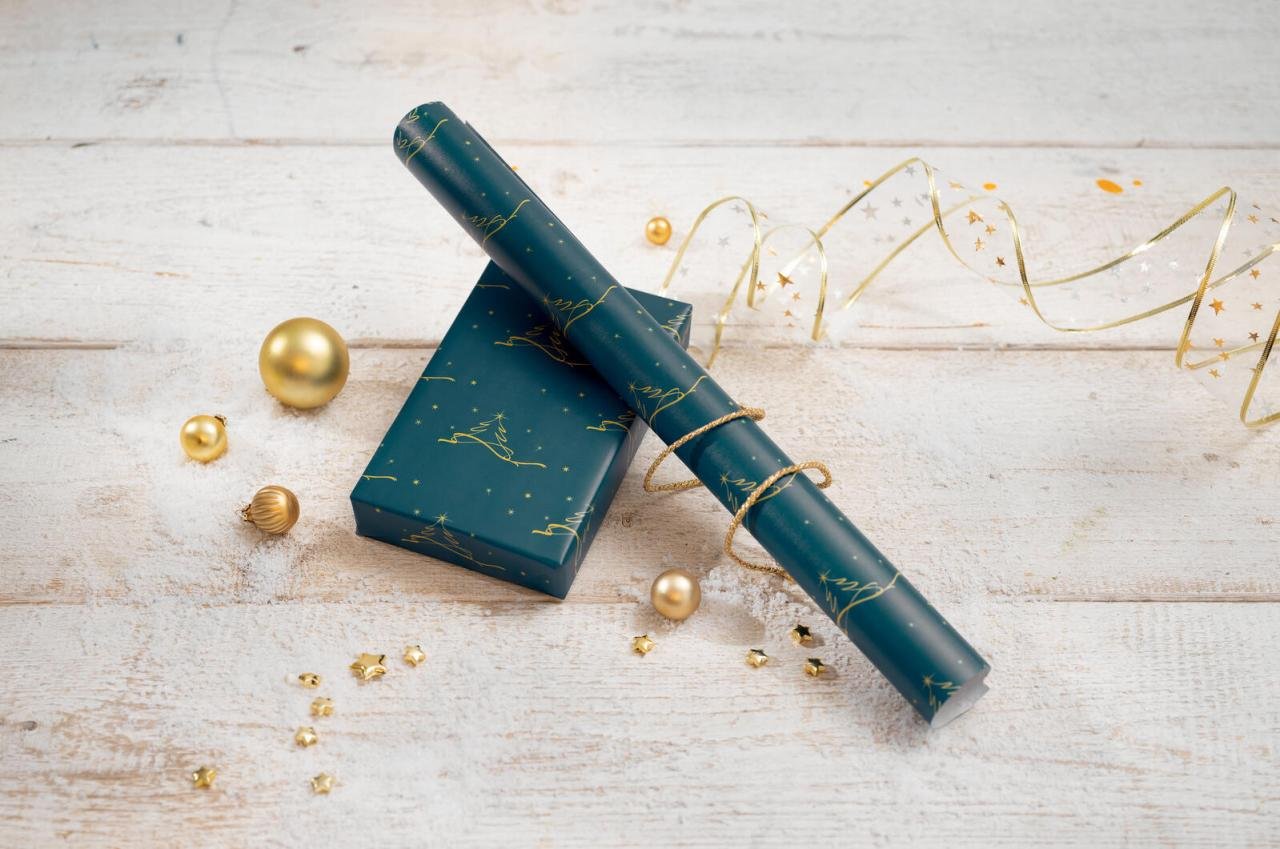 SIGEL Geschenkpapier 50 cm x 5 m mehrfarbig