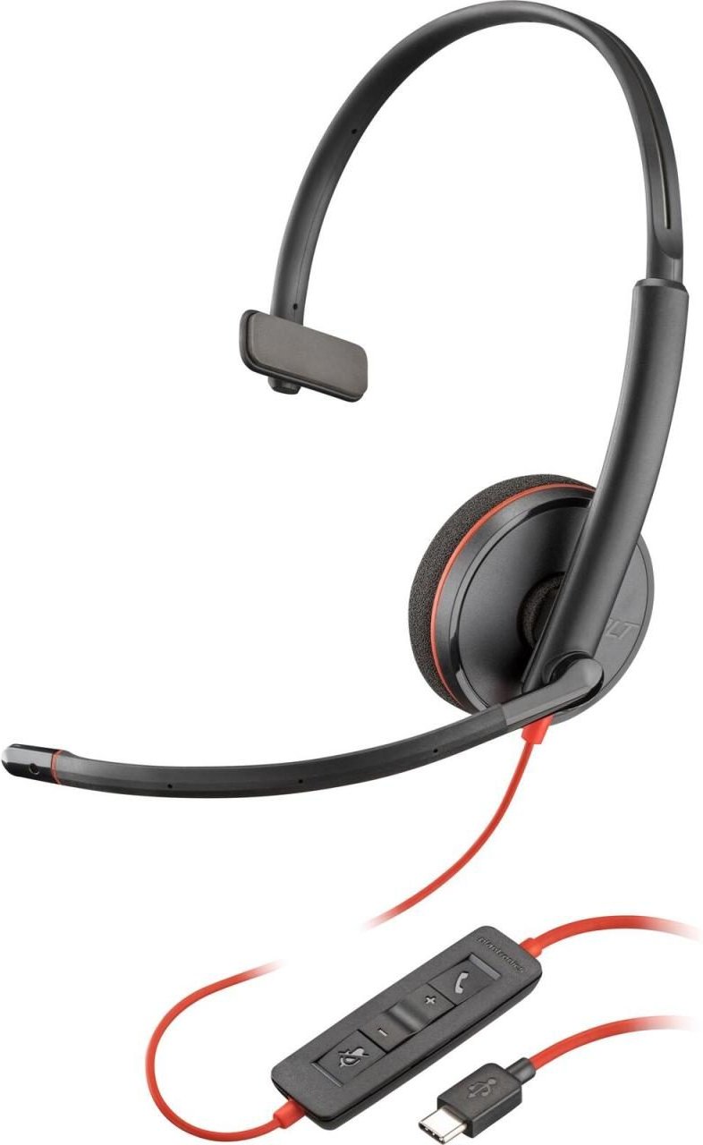 Thumbnail - Poly Blackwire 3210 Stereo Headset On-Ear