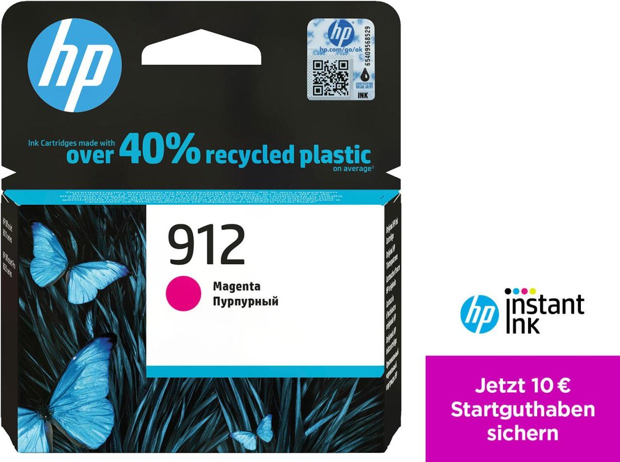 Thumbnail - HP Original 912 Druckerpatrone - magenta (3YL78AE)