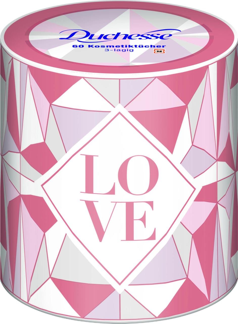 Duchesse Kosmetiktücherbox 3-lagig