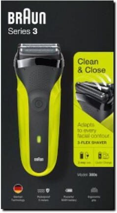 BRAUN elektrischer Rasierer Series 3 300