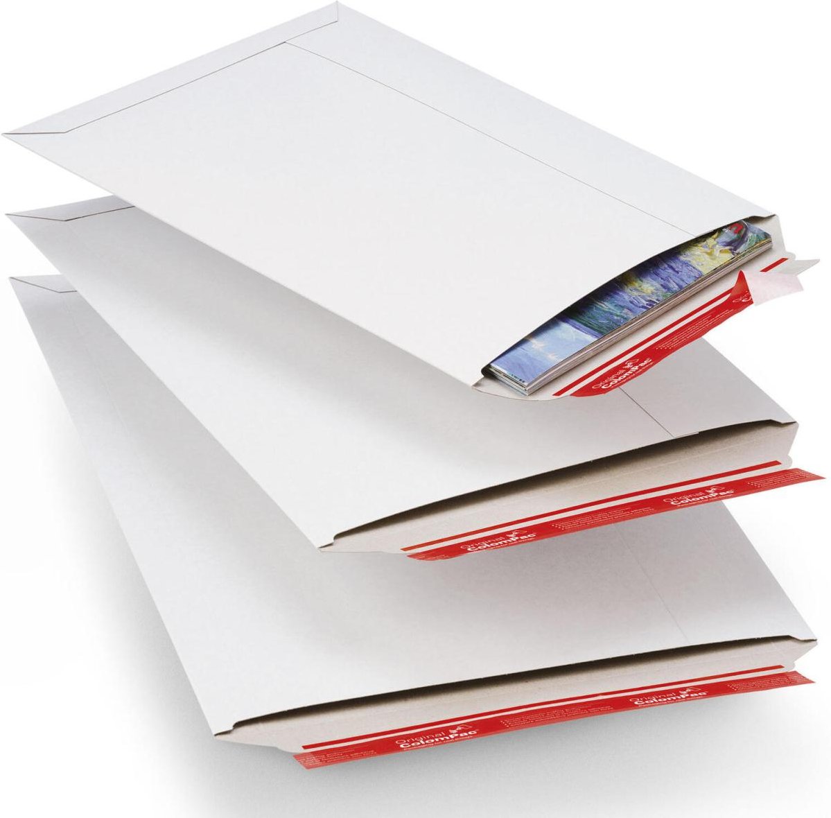 Thumbnail - ColomPac® Kartonversandtaschen für DIN B4 weiß