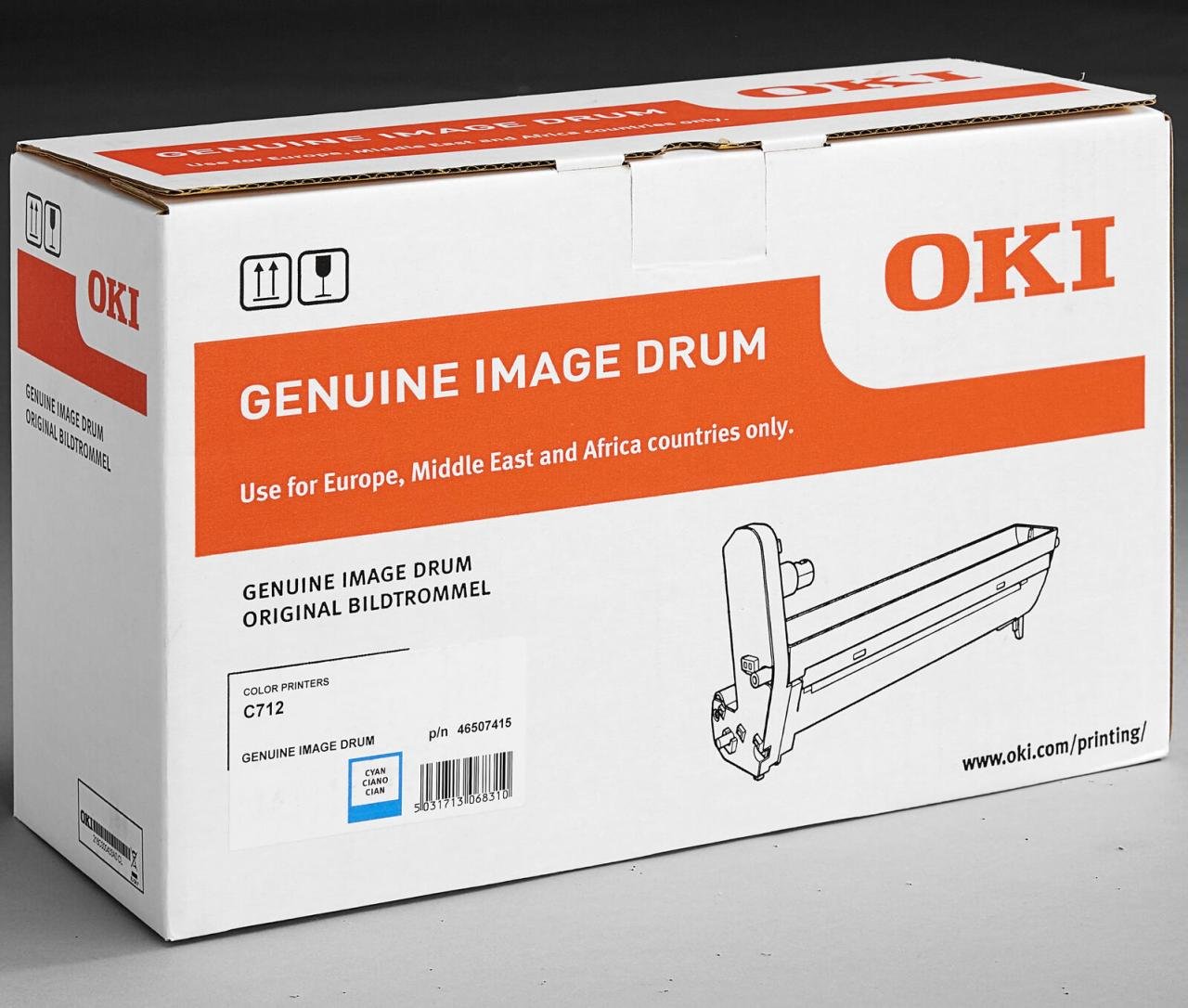 OKI Original Trommeleinheit cyan 30.000 Seiten (46507415)