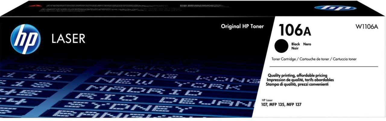 HP Original 106A Toner schwarz 1.000 Seiten (W1106A)
