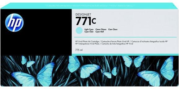 Thumbnail - HP Original 771C Druckerpatrone cyan hell 775ml (B6Y12A)