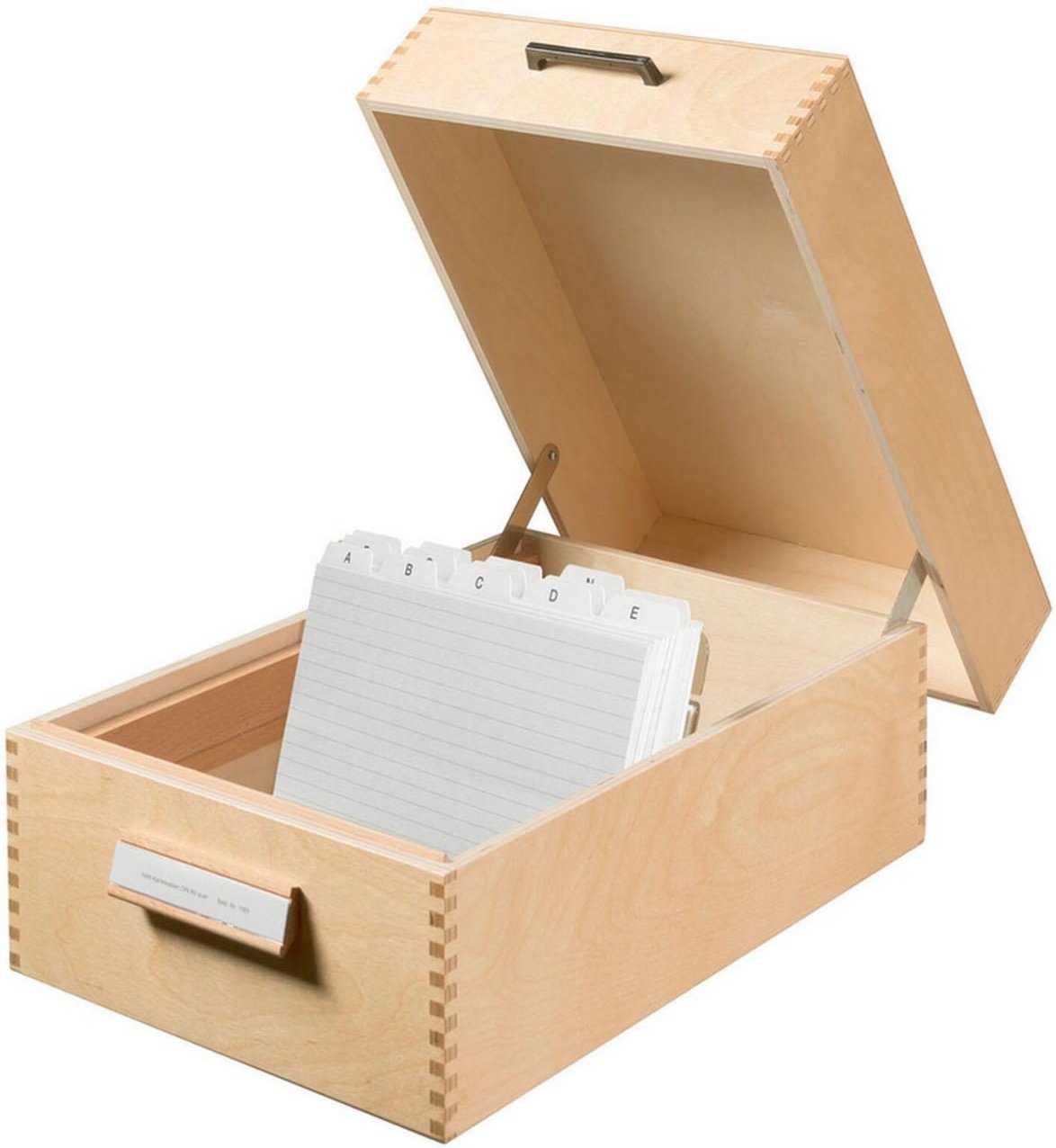 HAN Karteikasten A5 für 1.500 Karteikarten braun