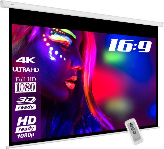 Thumbnail - eSmart Economy EXM Motor Leinwand 200 x 113 cm (90") 16:9