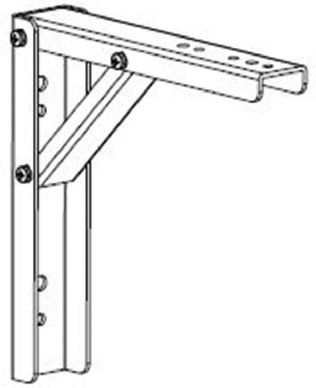 Grandview Halterungs-Verlängerung aus Metall 20,0x20,0cm (8x8")