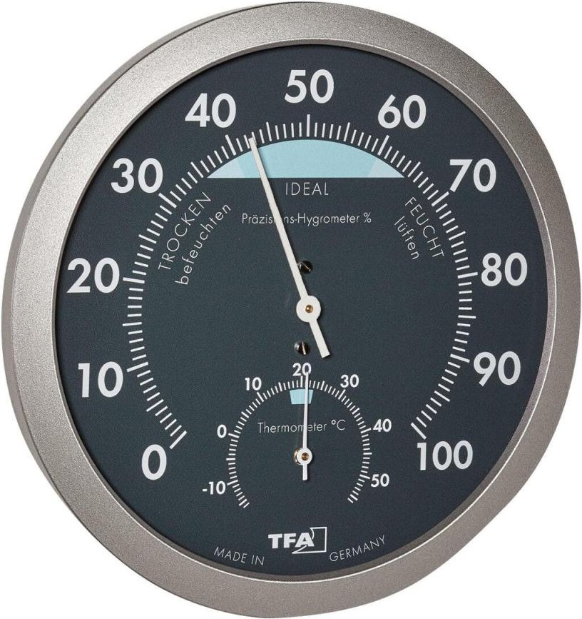 Thumbnail - TFA® 45.2043.51 Thermometer schwarz/silber