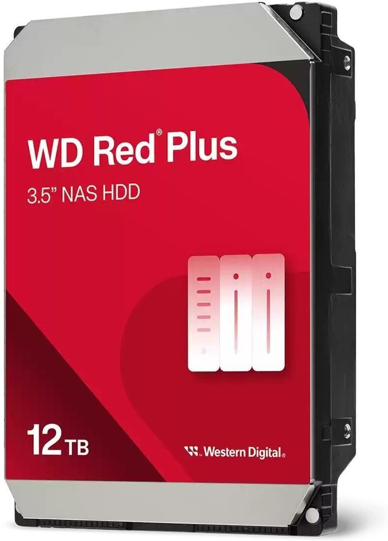 WD Red® Plus NAS Festplatte - 12 TB, 256MB