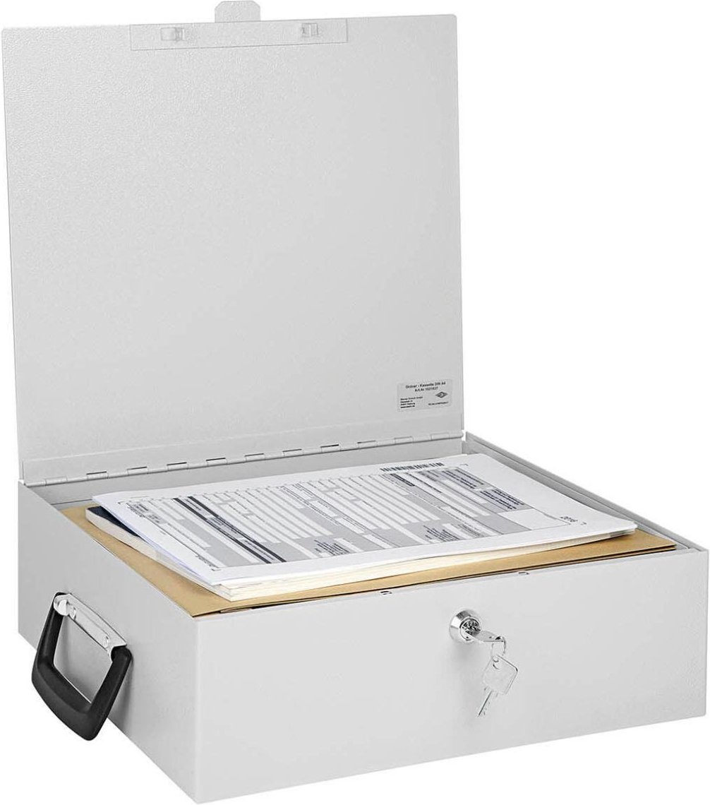 Thumbnail - WEDO Dokumentenkassette DIN A4 Stahlblech