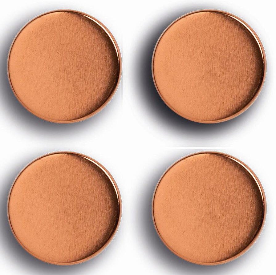 Zeller Magnete Ø 2,3 x 0,9 roségold