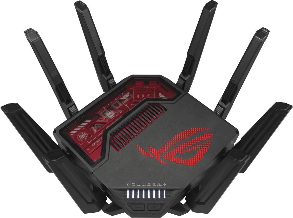 Thumbnail - ASUS ROG Rapture GT-BE19000 Tri-Band WiFi 7 Gaming Router (90IG0850-MO9A0V)