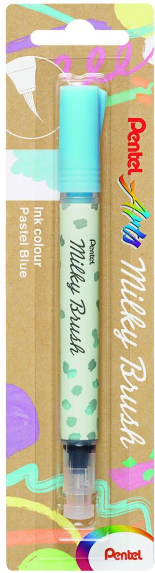 Pentel Brush-Pen Blau 1.0 mm