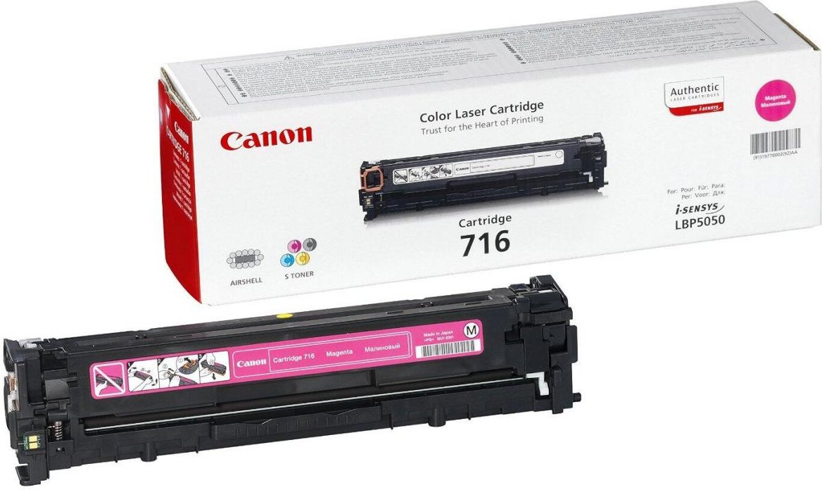 0 Canon Original Toner 716M magenta 1.500 Seiten (1978B002)