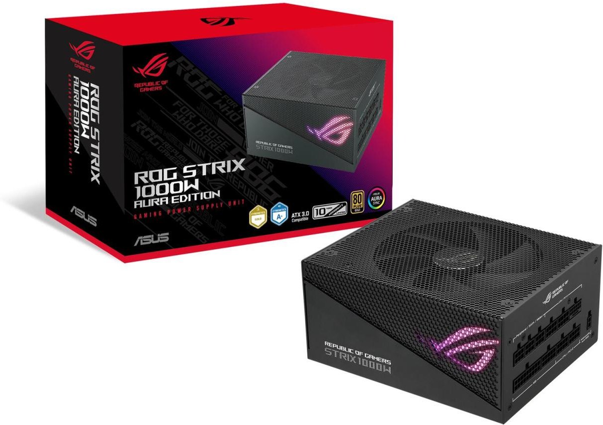 ASUS ROG STRIX 1000W Gold Aura Edition RGB Netzteil
