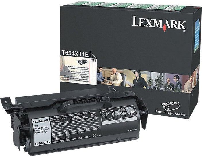 Lexmark Original Toner schwarz 36.000 Seiten (T654X11E) für T654dn/dtn/n, T656dne
