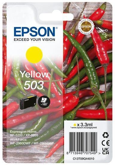 Thumbnail - Epson Original 503 Chilischoten Druckerpatrone - gelb (C13T09Q44010)