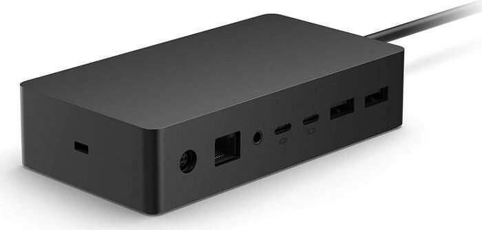 Microsoft Surface Dock 2 Docking Station für Surface Pro, Book, Go, Laptop und Pro X