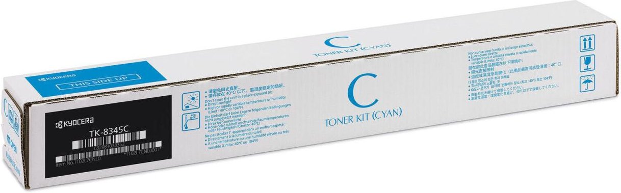 Kyocera Original TK-8345C Toner - cyan (1T02L7CNL0)