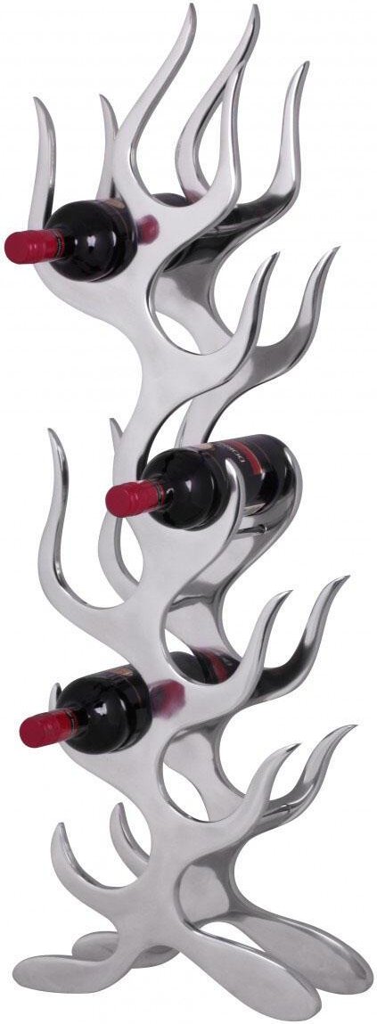 WOHNLING Weinregal WL1.255 silber