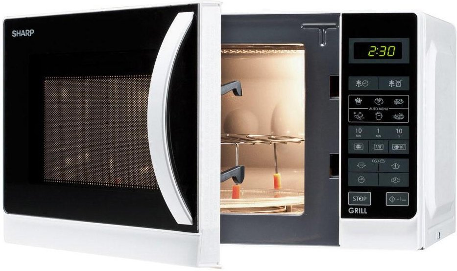 Thumbnail - SHARP Mikrowelle R-642 Ww weiß