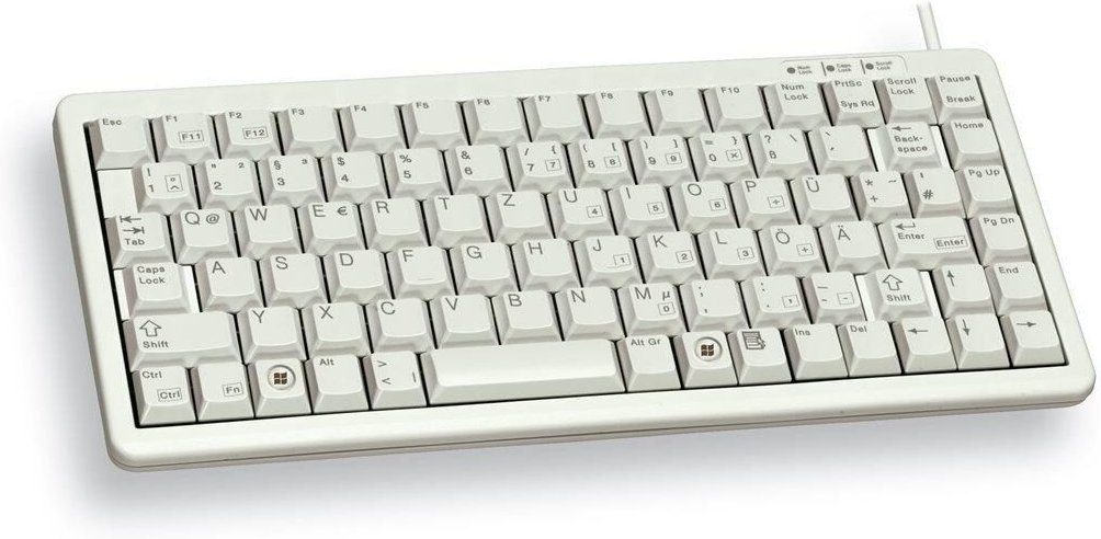 CHERRY G84-4100 kabelgebundene Tastatur - DE-Layout - hellgrau