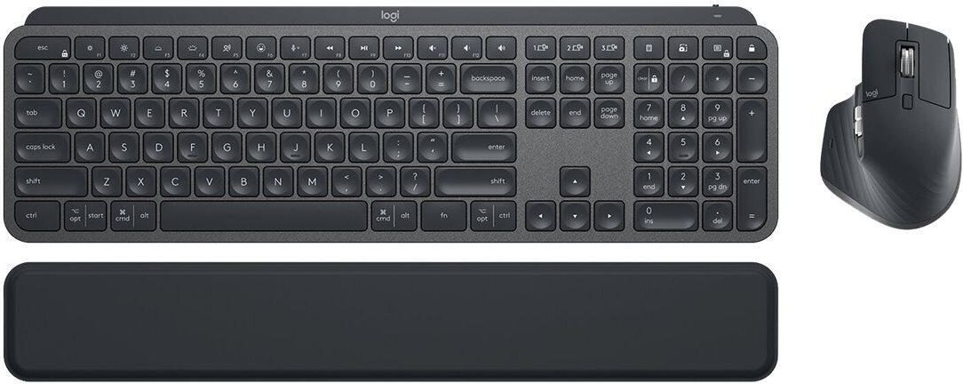 Logitech MX Keys und Logitech MX Master 3S Tastatur und Maus Set