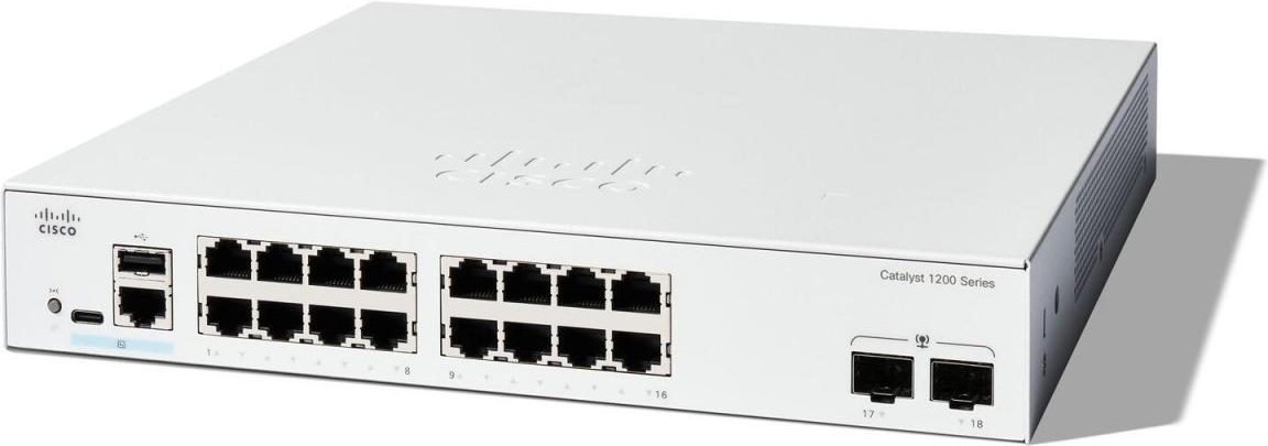 0 Cisco Catalyst C1200 Switch 16-Port 1 GbE managed L2
