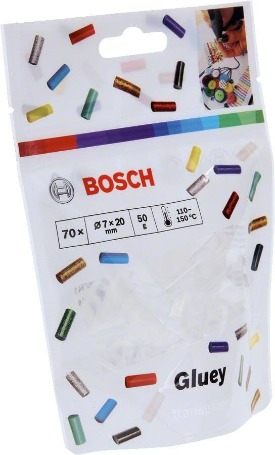 BOSCH Heißklebesticks Gluey transparent