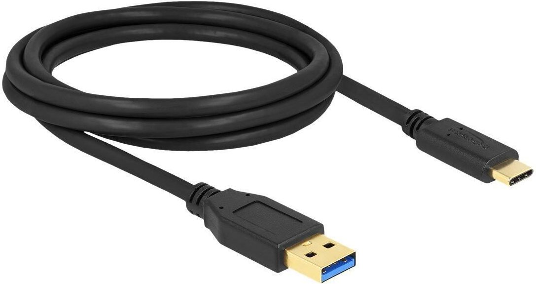 Delock SuperSpeed USB (USB 3.2 Gen 1) Kabel Typ-A zu USB Type-C™ 2 m