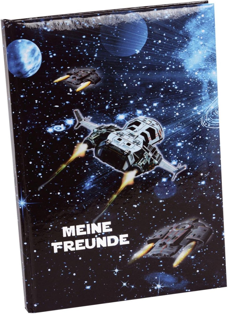 goldbuch Freundebuch ca. DIN A5 liniert, 88 Seiten