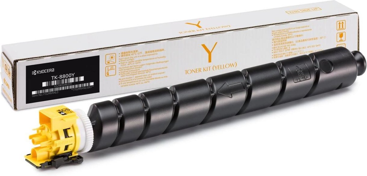 Kyocera Original TK-8800Y Toner gelb 20.000 Seiten (1T02RRANL0) für ECOSYS P8060cdn