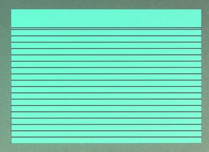 Karteikarten DIN A4 liniert blau