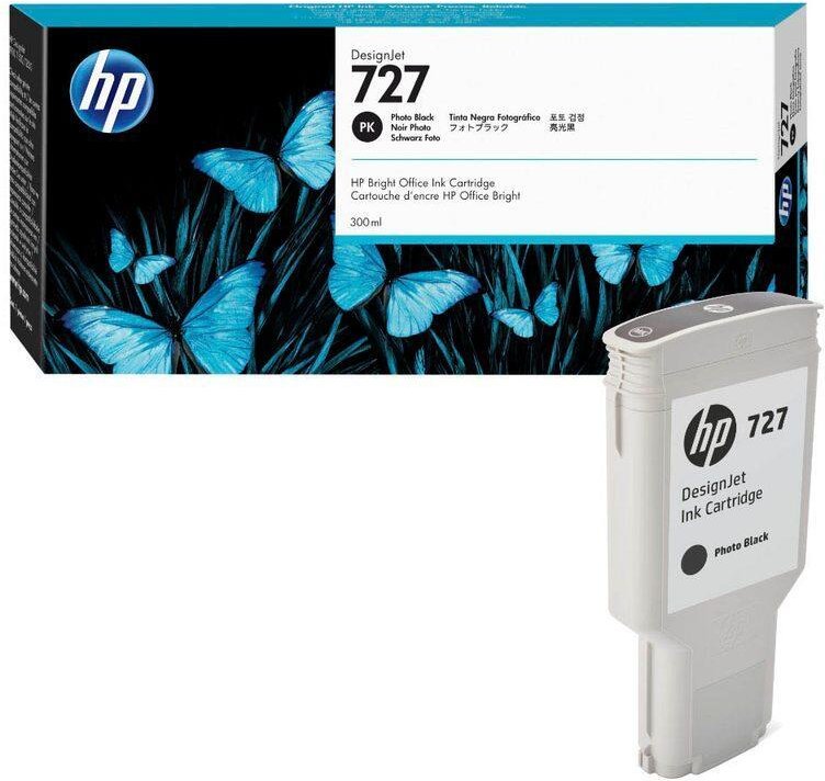 HP Original 727 Druckerpatrone - fotoschwarz (F9J79A)
