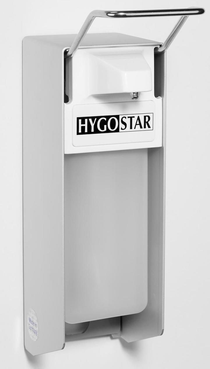 HYGOSTAR Desinfektionsspender 0,5 l weiß