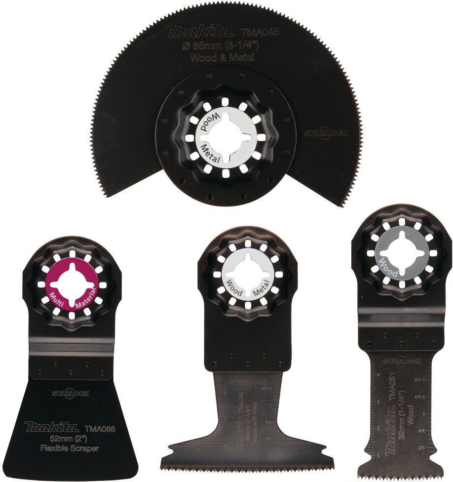 makita B-67505 Tauchsägeblätter-Set 4 St.