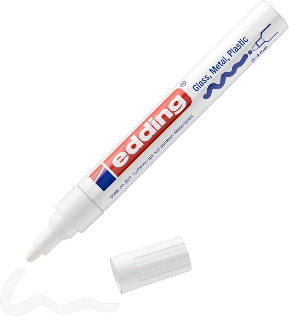edding 750 Glanzlackmarker - weiß