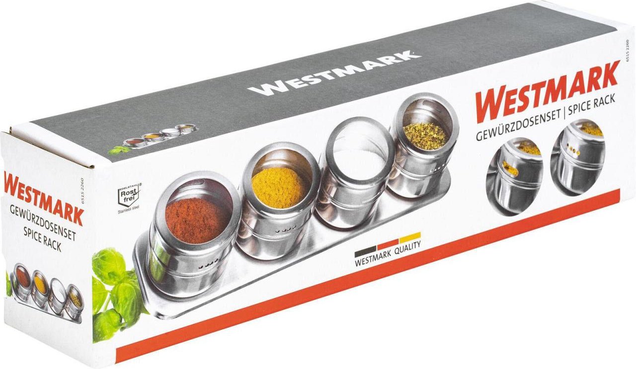 WESTMARK Gewürzregal silber