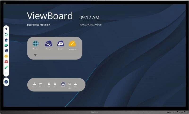 ViewSonic ViewBoard IFP7562 Multitouch LED-Display 190,5 cm (75 Zoll)
