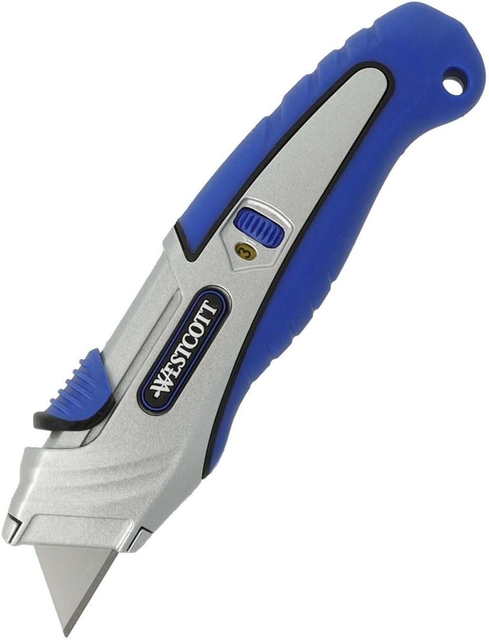 WESTCOTT Cuttermesser 18 mm blau, schwarz