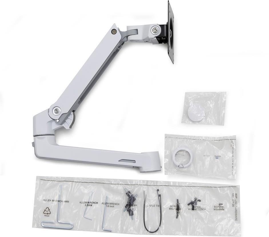 Ergotron LX Montagearm für Erweiterung der LX Monitorhalterung weiß