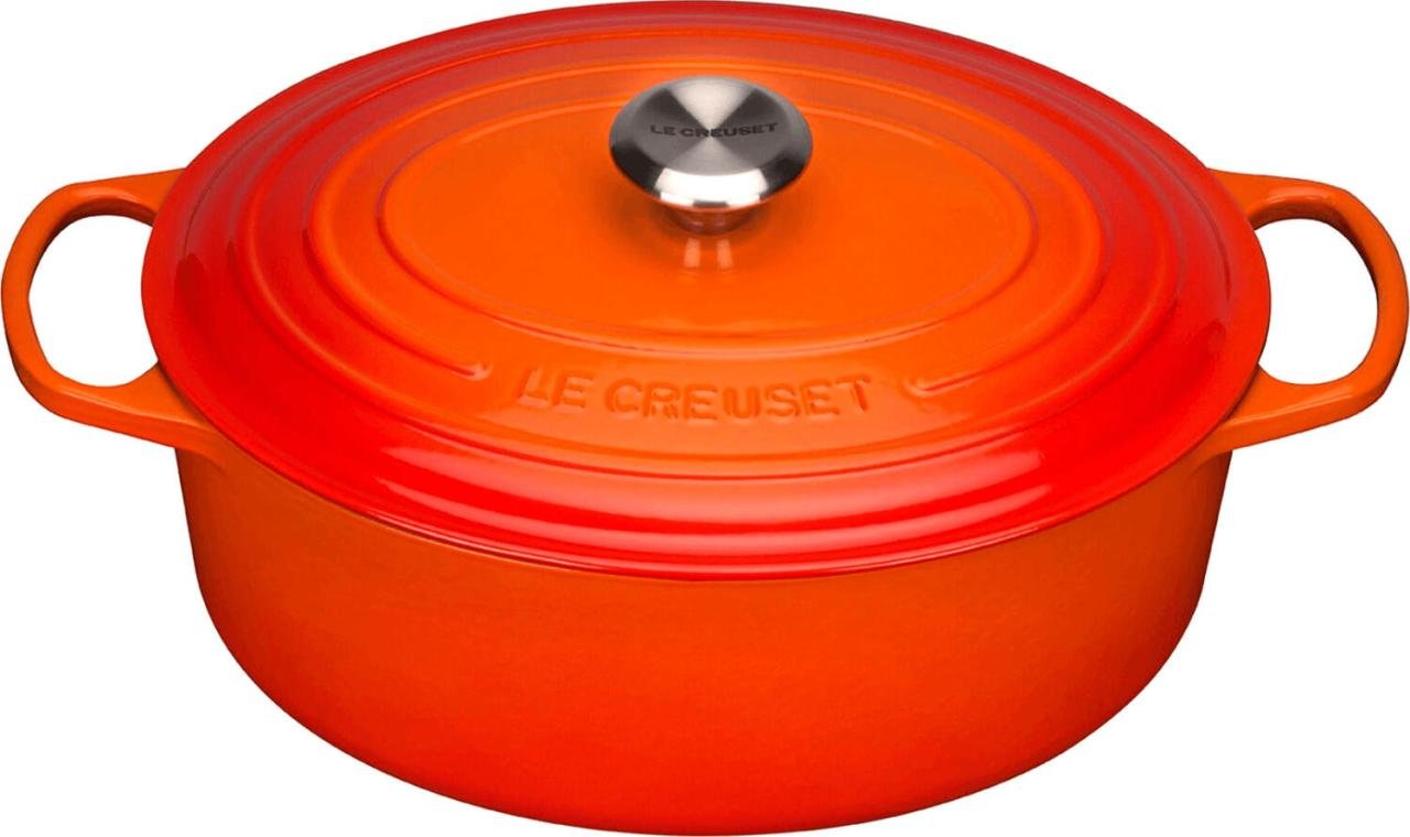 Le Creuset Bräter 33cm, vulkanfaben
