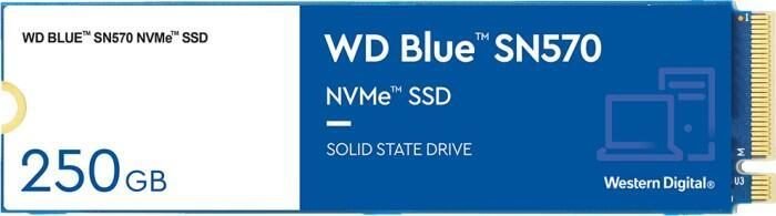 WD Blue SN570 NVMe SSD - 250GB, M.2