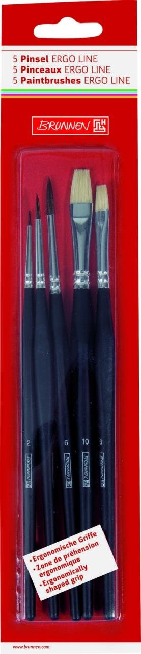 BRUNNEN Pinsel-Set 5-teilig