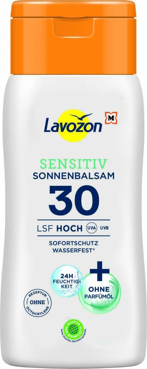 Lavozon LSF 30 Hoch Sensitiv Sonnenmilch 200 ml