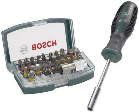 Thumbnail - BOSCH Bit-Set Set mit Handschraubendreher 32-teilig