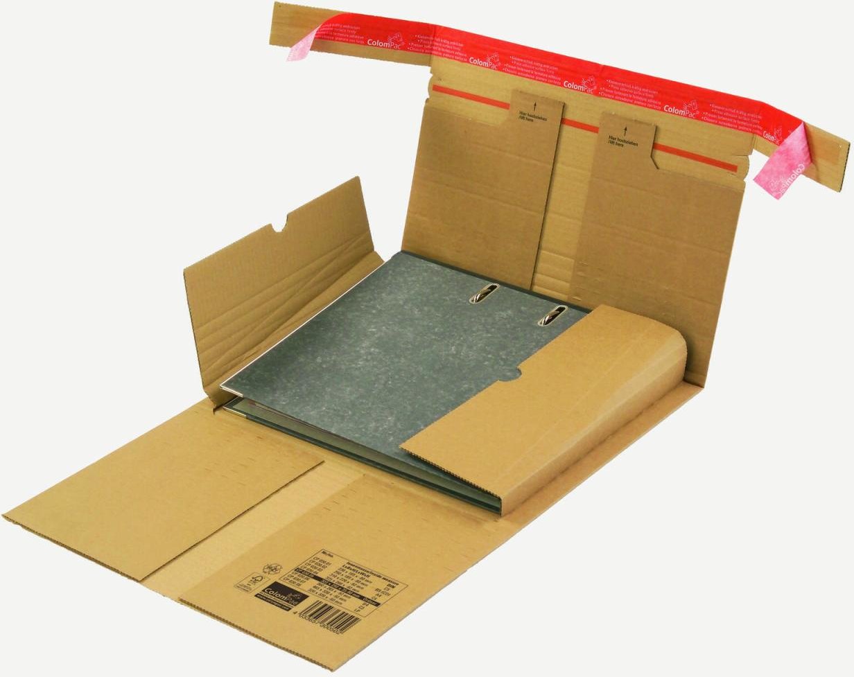 ColomPac® Ordnerverpackungen 32,2 x 29,2 x 3,5 - 8,0 cm